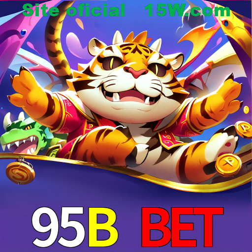 Imagem promocional da 95B Bet mostrando a plataforma e suas vantagens